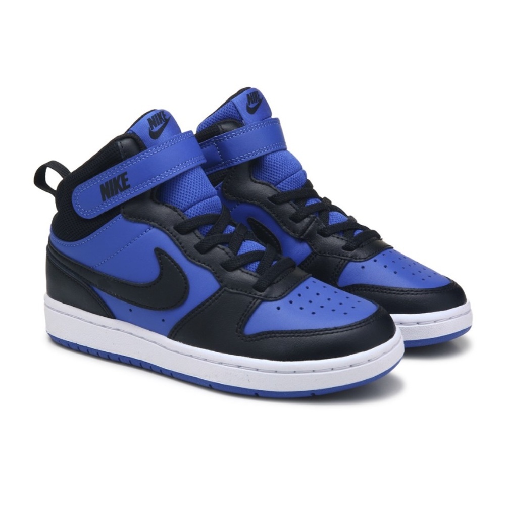 Kids Nike Court Borough Mid 2, Like New